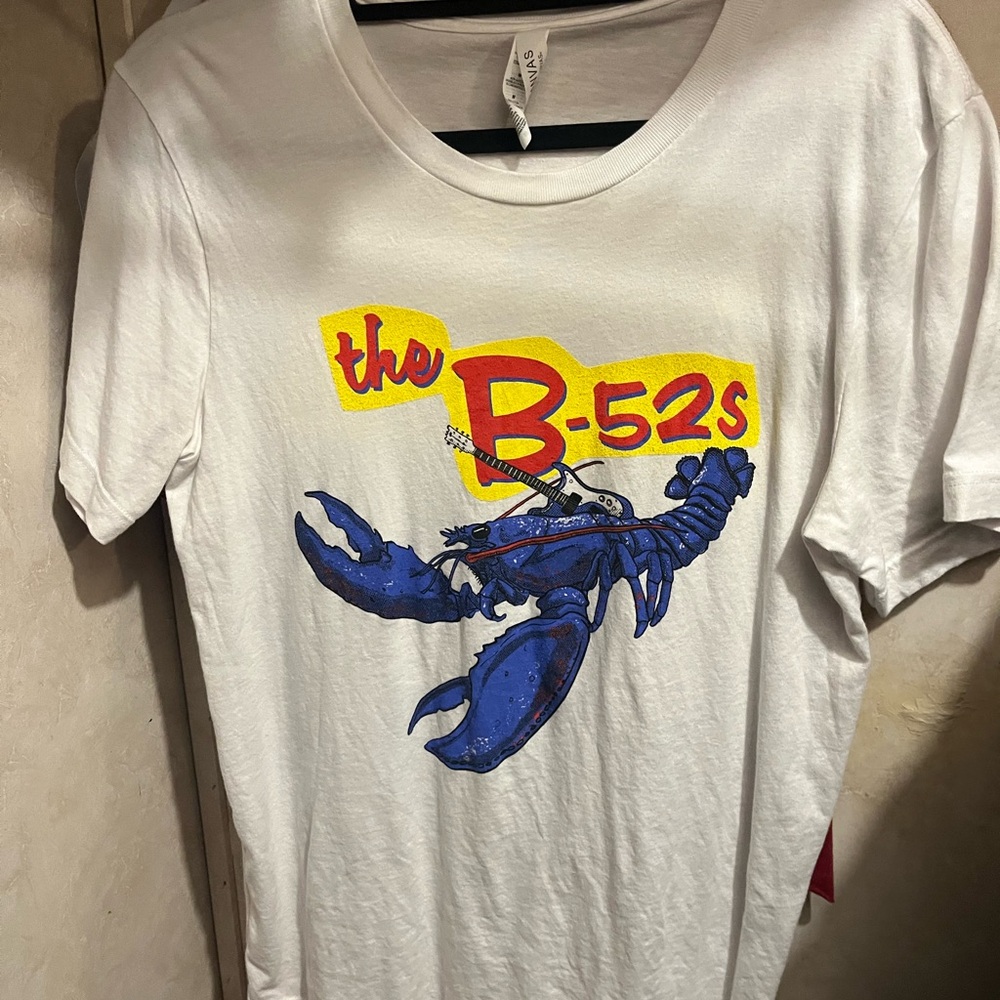 B52s Farewell Tour 2022 shirt Rock Lobster White Men’s M